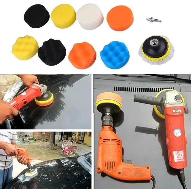 Alt view image 7 of 7 - Drill Brush Attachment Set 22 Pieces for Power Drill Kitchen Cleaning Car Waxing