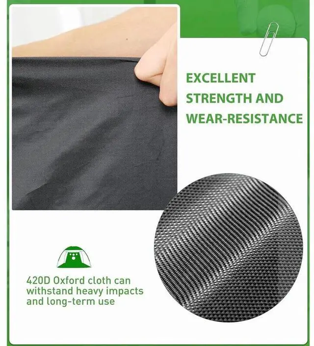 Alt view image 5 of 7 - Golf Practice Hitting Net Ball Turf Tee Set for Indoor Backyard Portable 3M 10Ft