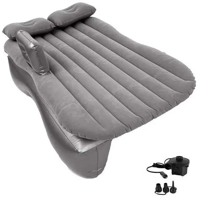 Main image of Inflatable Car Travel Air Mattress Back Seat w/ Air Pump Car Sleeping Mattress