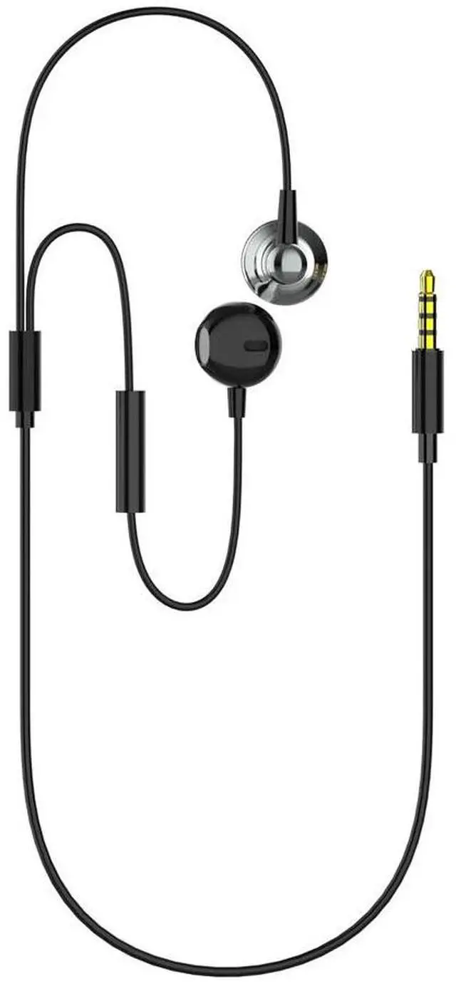 Alt view image 2 of 6 - Stereo Earphone Wired Headphone with Microphone 3.5mm Earbud Headset