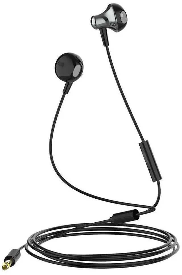 Alt view image 3 of 6 - Stereo Earphone Wired Headphone with Microphone 3.5mm Earbud Headset