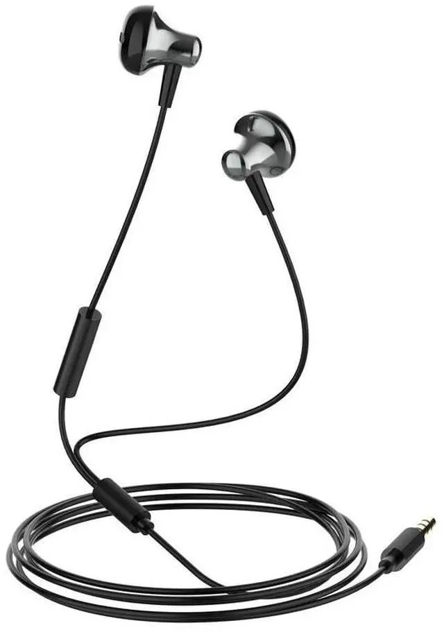 Main image of Stereo Earphone Wired Headphone with Microphone 3.5mm Earbud Headset