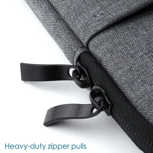 Alt view image 5 of 6 - 15.6 Inch Water-Resistant Laptop Sleeve Notebook Carrying Case Bag