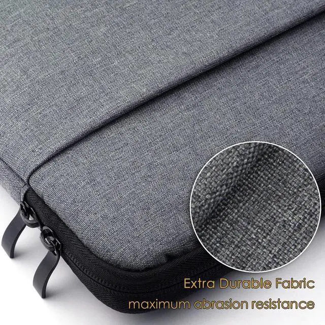 Alt view image 6 of 6 - 15.6 Inch Water-Resistant Laptop Sleeve Notebook Carrying Case Bag