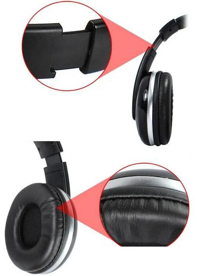 Alt view image 6 of 6 - 3.5mm Stereo Headset Gaming with Mic Microphone Headphone for PC Laptop Computer