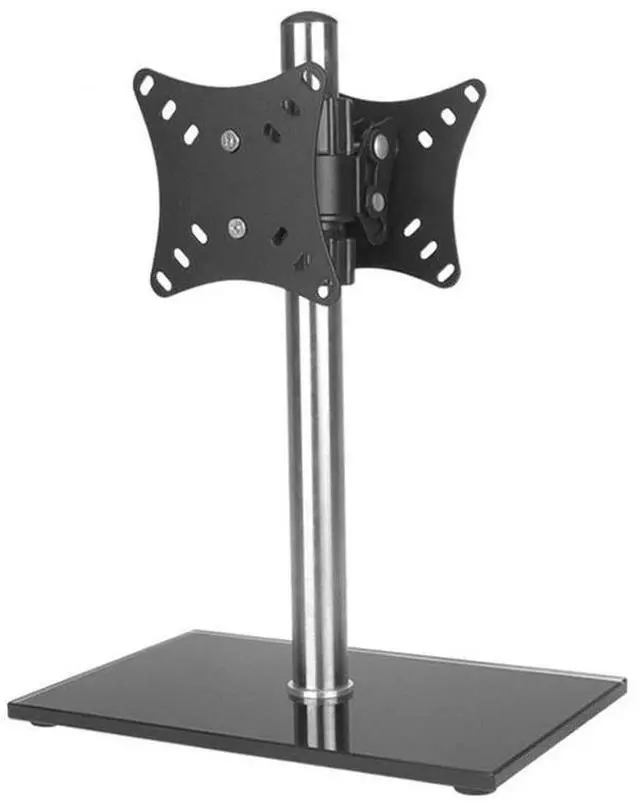 Alt view image 4 of 6 - Dual Desktop Monitor Mount Computer Monitor Holder Arm Dual 14-27 Inch