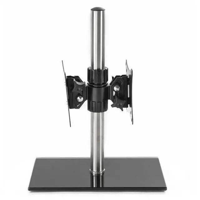 Alt view image 2 of 6 - Dual Desktop Monitor Mount Computer Monitor Holder Arm Dual 14-27 Inch