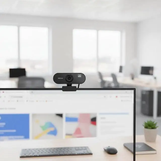 Alt view image 6 of 7 - USB Webcam 1080P 2K Microphone for Conference Video Call Live Streaming