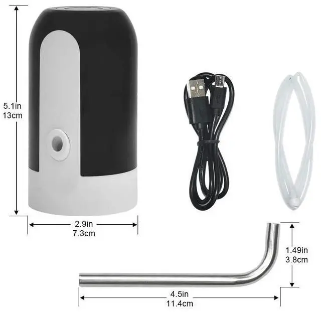 Alt view image 3 of 4 - Water Bottle Pump Automatic USB Charging Water Bottle Dispenser