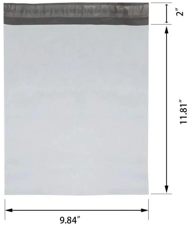 Alt view image 6 of 7 - Courier Bags Packing Envelopes Poly Self Seal Shipping Mailer 100 PK 10x14 inch