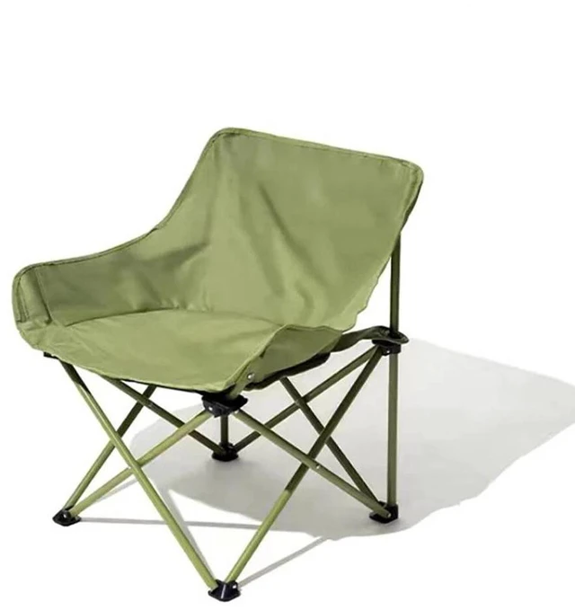 Main image of Camping Chair Folding Moon Chairs Ergonomic Comfy Camping Chair Portable