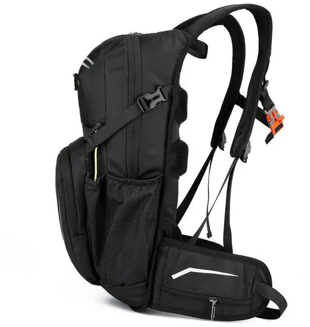 Alt view image 4 of 7 - Hydration Backpack High Visibility Reflective Hiking Mountain Climbing Cycling