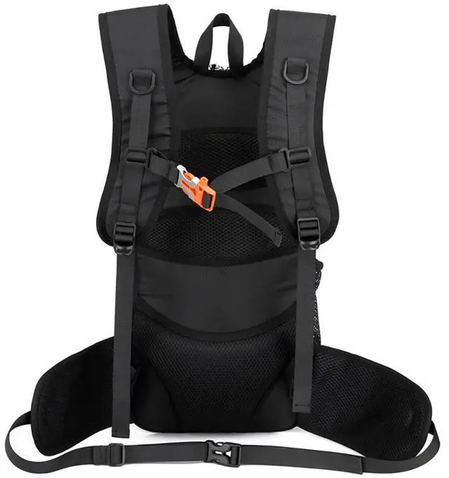 Alt view image 3 of 7 - Hydration Backpack High Visibility Reflective Hiking Mountain Climbing Cycling