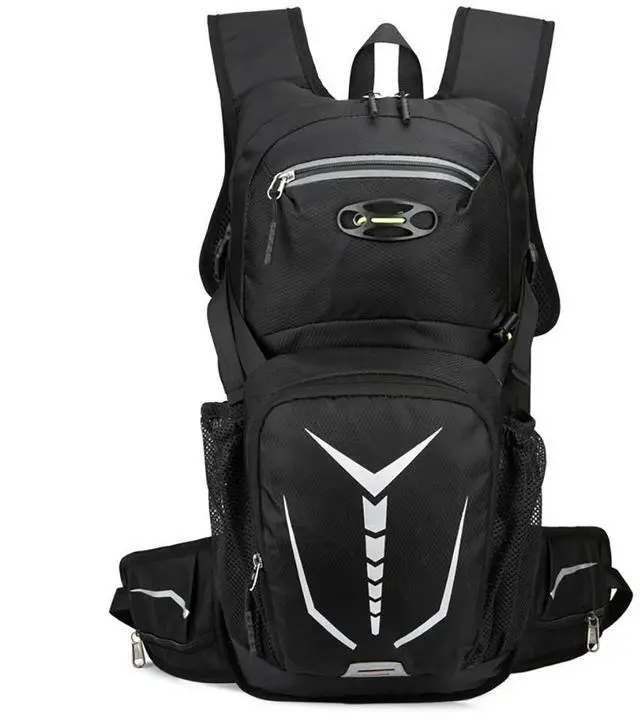 Alt view image 2 of 7 - Hydration Backpack High Visibility Reflective Hiking Mountain Climbing Cycling
