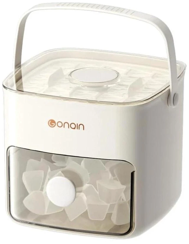 Main image of Ice Cube Maker Box Portable Storage Tray with Cover