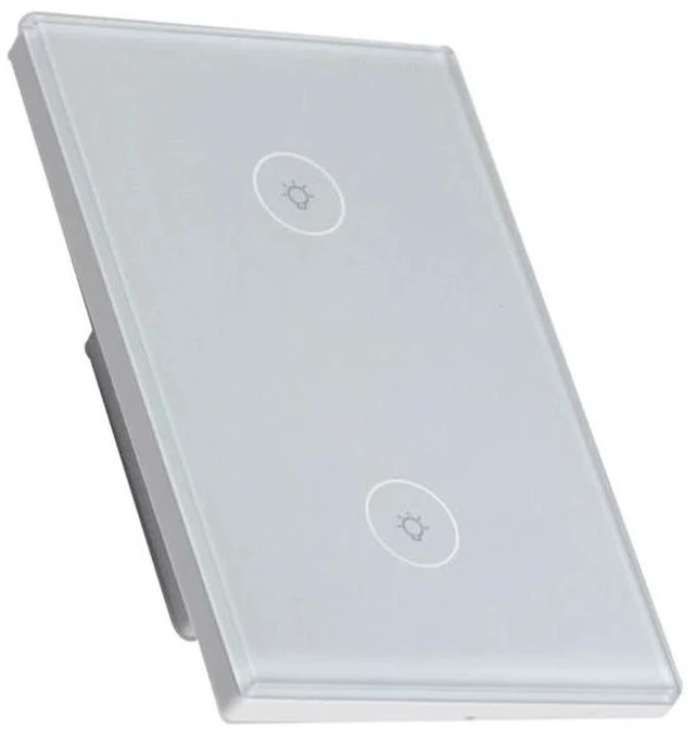 Alt view image 5 of 6 - WiFi Smart Wall Touch Light Switch Glass Panel Wireless Remote Control