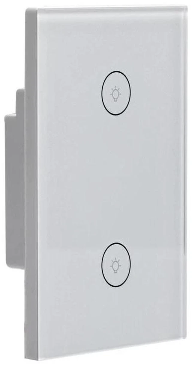 Alt view image 2 of 6 - WiFi Smart Wall Touch Light Switch Glass Panel Wireless Remote Control