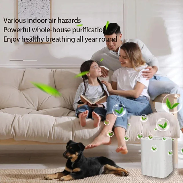 Alt view image 4 of 7 - Air Purifiers HEPA Filter For Home Office Pet Remove Odd Smell