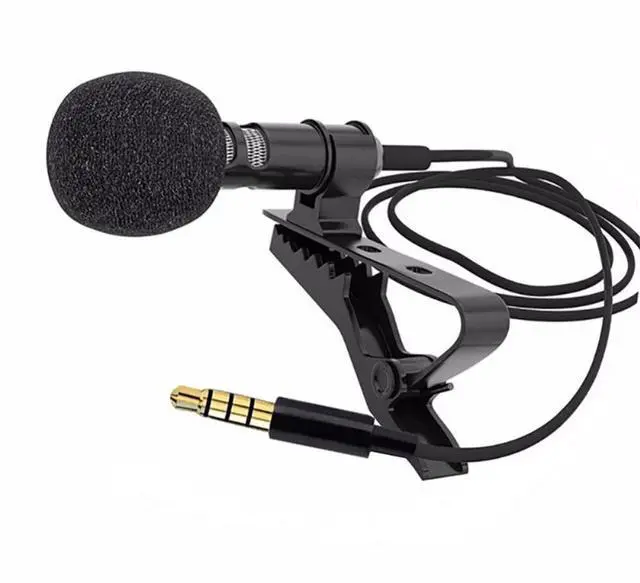 Main image of Lavalier Mic Mini Clip-on Ultimate Omnidirectional Portable Wired Microphone