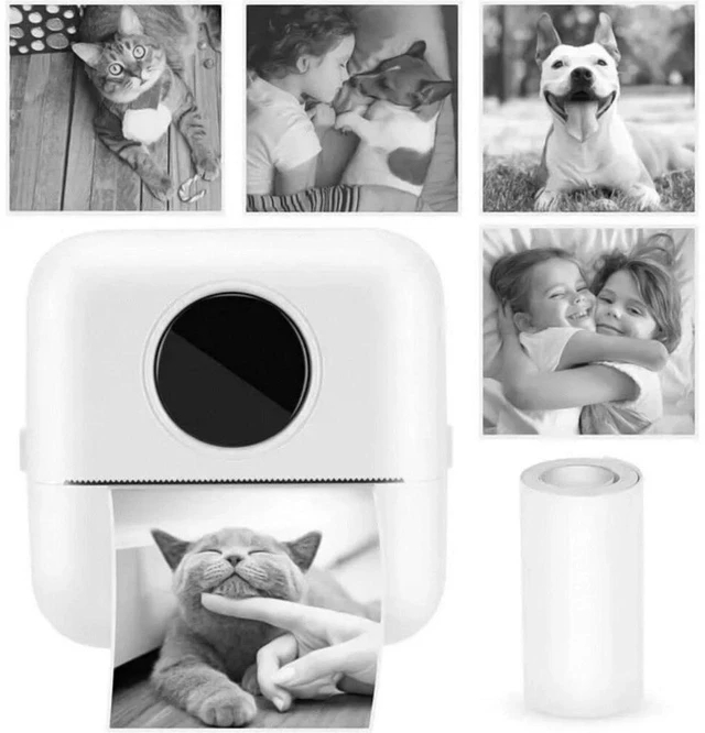 Alt view image 5 of 7 - Wireless Bluetooth Portable Pocket Mini Thermal Photo Printer Inkless Printing