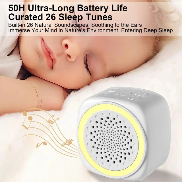 Alt view image 5 of 7 - Portable Noise Machine for Baby Adult, 26 Soothing Sound, Sound Therapy for Home