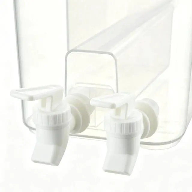 Alt view image 6 of 7 - 3L Fridge Water Dispenser, Plastic Drinks Dispenser with Tap for Cold Drinks