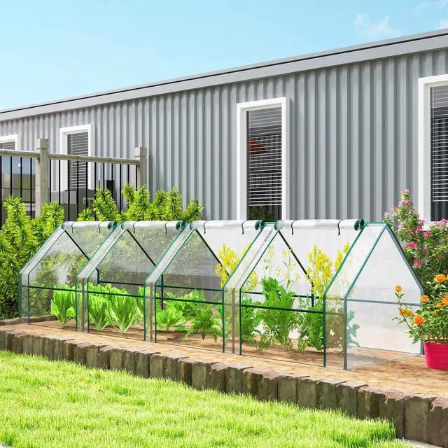 Main image of Portable Greenhouse Flower Green House Clear