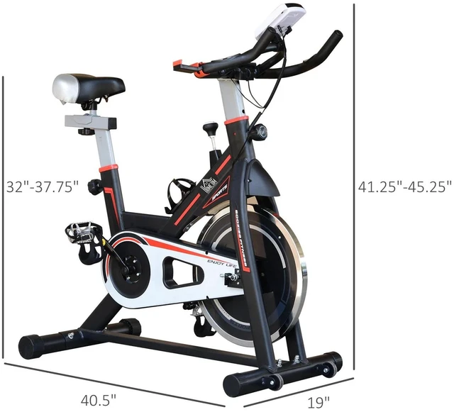 Alt view image 2 of 7 - Upright Stationary Exercise Bike Indoor Cycling Bicycle
