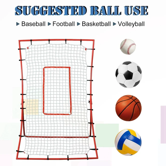 Alt view image 5 of 7 - 5 Angles Adjustable Rebounder Goal, Baseball/Football Daily Training