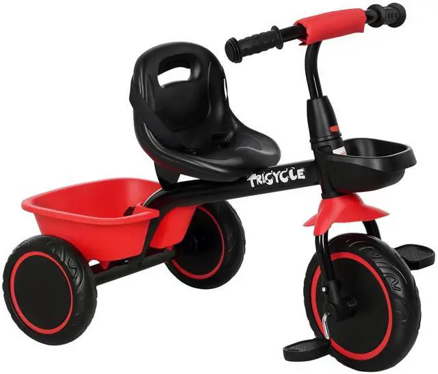 Main image of Tricycle for 2-5 Years Old, Toddler Bike, Red