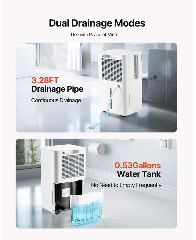 Alt view image 4 of 7 - 35 Pints Dehumidifier Home Basement Smart Control Low Noise for Room