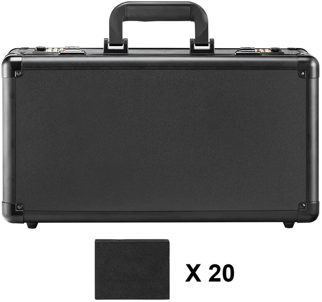 Main image of 120 PSA Graded Card Storage Box 4 Slots Sports Card Holder Case Coded Lock
