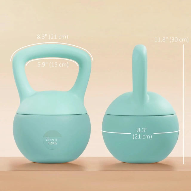Alt view image 7 of 7 - 26 lb Kettlebell, Weight Strength Training Kettlebell