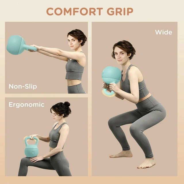 Alt view image 5 of 7 - 26 lb Kettlebell, Weight Strength Training Kettlebell
