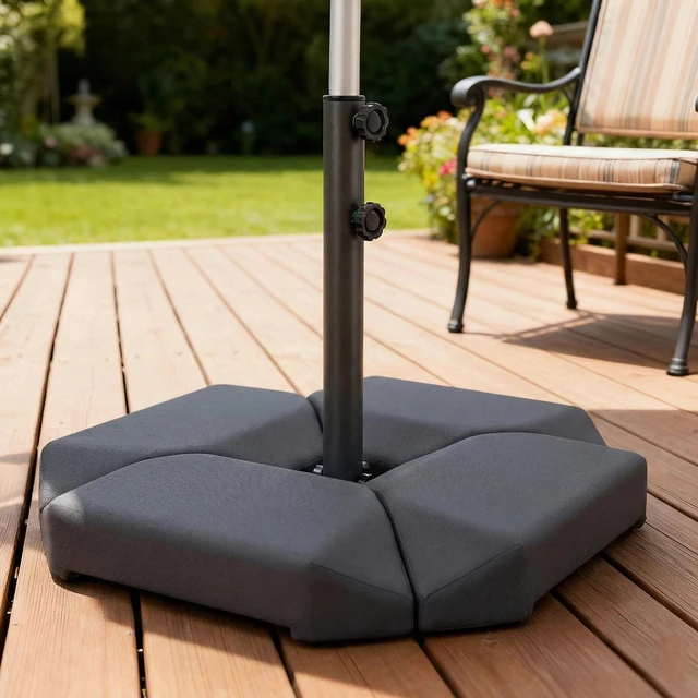 Alt view image 7 of 7 - 4PCs Cantilever Umbrella Base Weights for Offset Banana Parasol