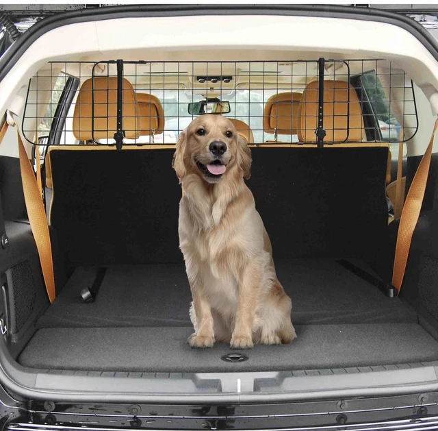Main image of 36"-57" Adjustable Vehicle Pet Barrier Dog Fence for SUV Vans Trucks