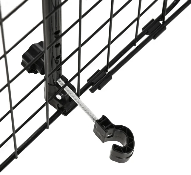 Alt view image 6 of 7 - 36"-57" Adjustable Vehicle Pet Barrier Dog Fence for SUV Vans Trucks
