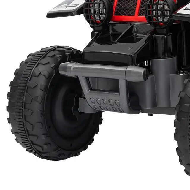 Alt view image 7 of 7 - 6V Kids ATV Battery Powered Quad with Headlights