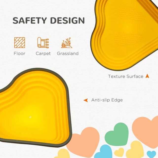 Alt view image 4 of 7 - 9PCs Non-Slip Stackable Kids Stepping Stones