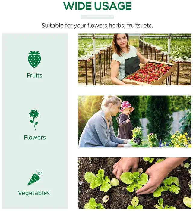 Alt view image 5 of 7 - Portable Mini Tunnel Greenhouse Garden Planting Shed Flower Box 2 Windows Green