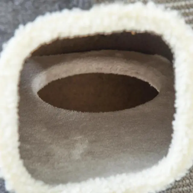 Alt view image 7 of 7 - Cat Barrel Kitten Tree Tower Sisal Scratching Pet Furniture Climbing Frame