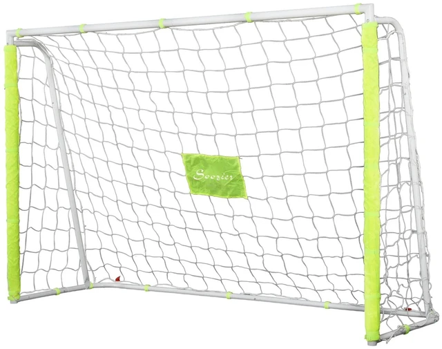 Main image of 6ft x 4ft Soccer Goal Net for Youth, Easy Assembly, Yellow