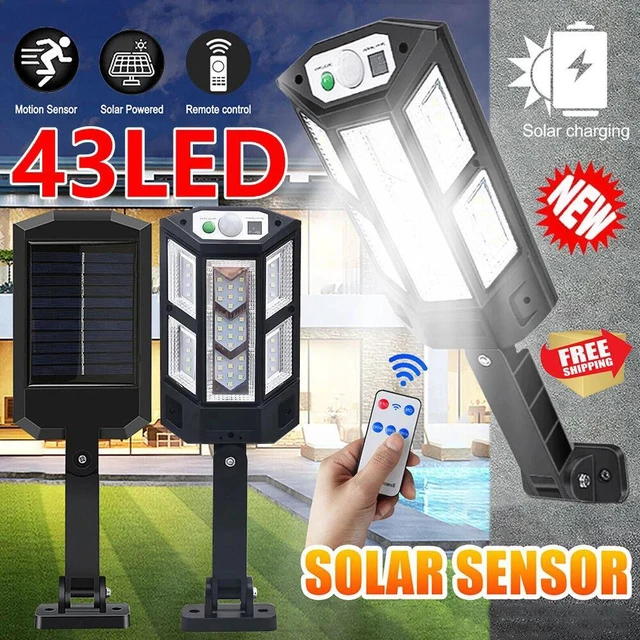 Main image of 4x 99000000LM LED Solar Wall Light Commercial Dusk-Dawn Outdoor Road Street Lamp
