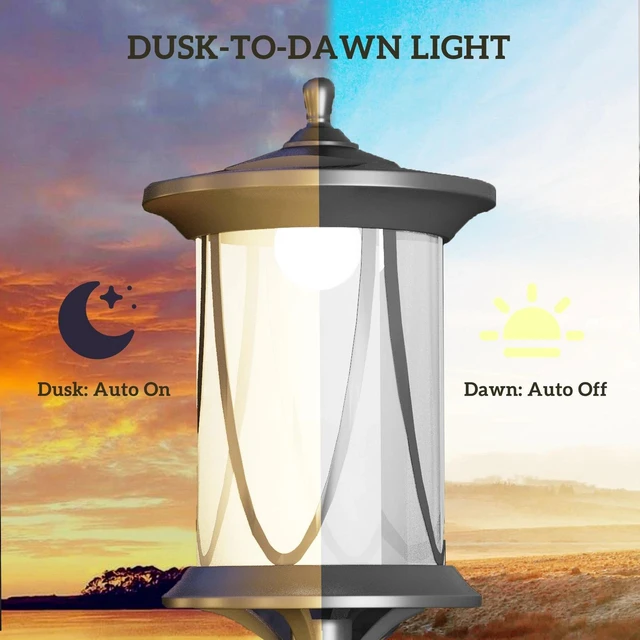 Alt view image 2 of 7 - Solar Lamp Post Light, 50" LED Street Light, Cool White