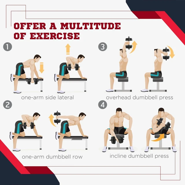 Alt view image 6 of 7 - Soozier 2 x 22lbs Adjustable Dumbbell Set Pair Dumb Bell Weight Fitness