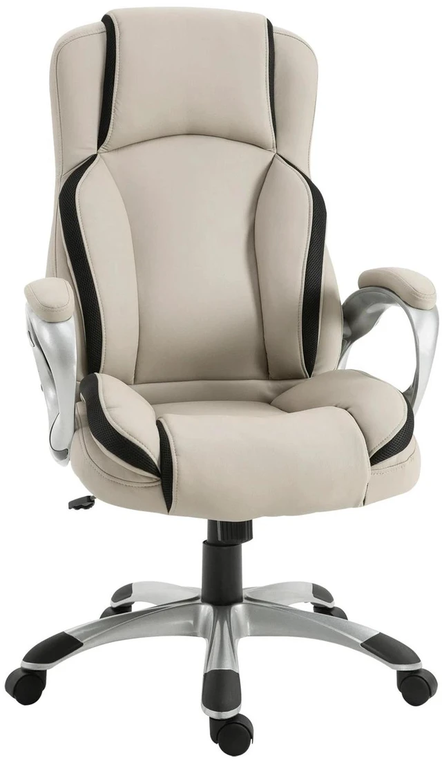 Main image of Office Chair PU Leather Executive on Wheels Task Computer Swivel Ergonomic