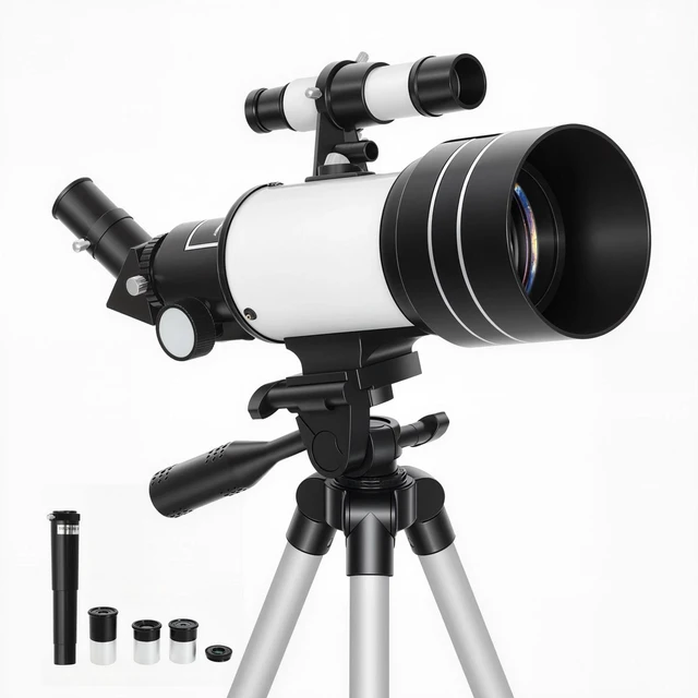 Main image of Telescope for Adults, 70 mm Aperture 300 mm Refractor Telescope