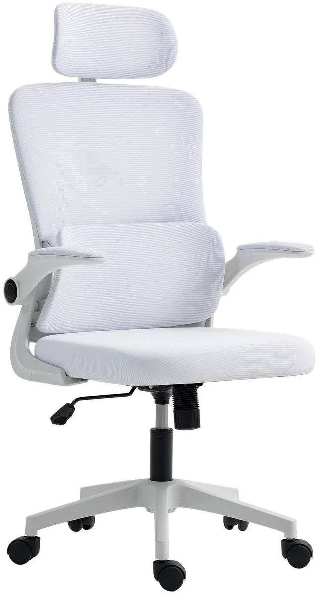 Main image of Mesh Office Chair with Adjustable Headrest, Lumbar Support