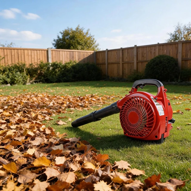 Alt view image 3 of 7 - 26CC 2-Stroke Gas Leaf Blower Handheld 490CFM 280MPH for Lawn Yard Garden
