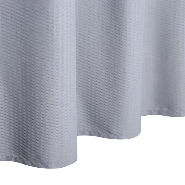 Alt view image 5 of 7 - Quick Dry 72x84 Waterproof Polyester Fabric Shower Curtain Machine Washable